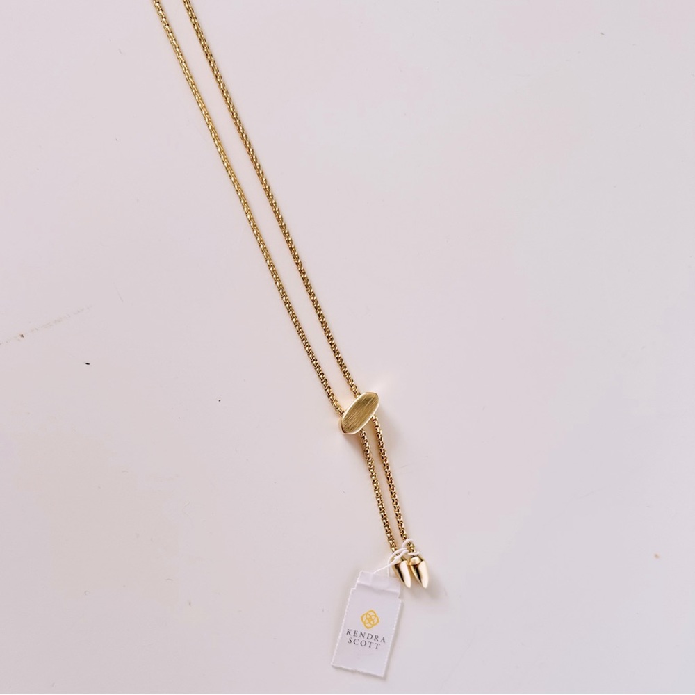 KENDRA SCOTT Deanne Gold Sunburst Necklace - Picture 6 of 12